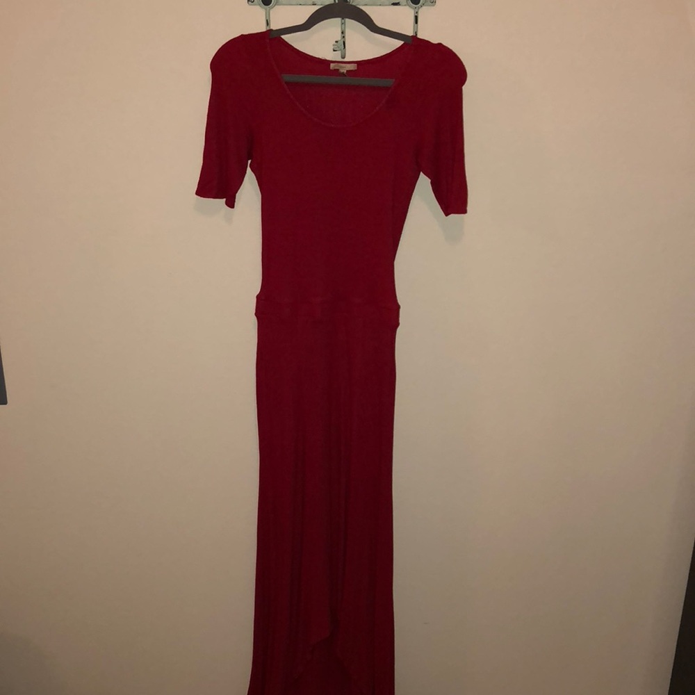 Red dress